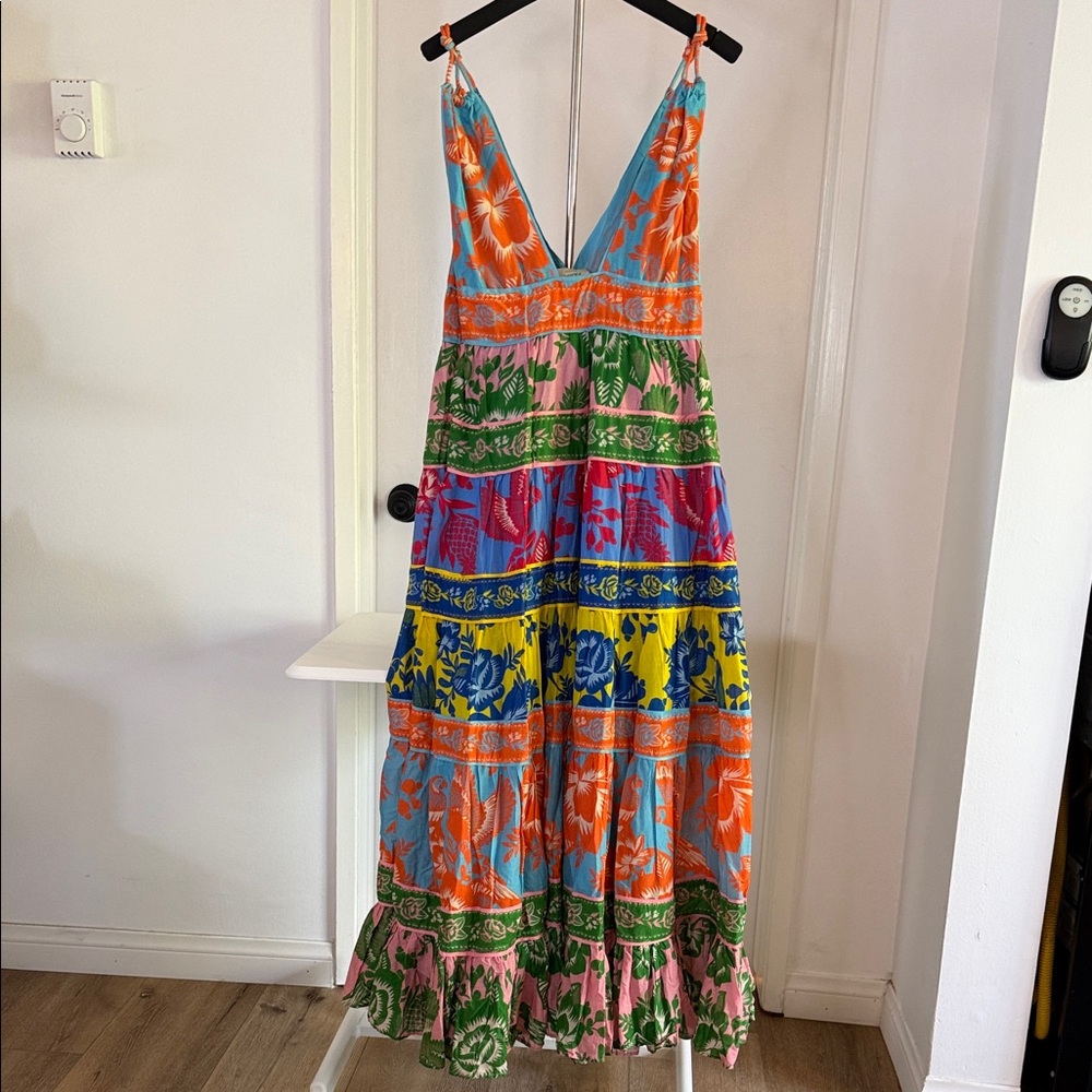 FARM Rio Lace Garden Mix Maxi Dress - Picture 6 of 10
